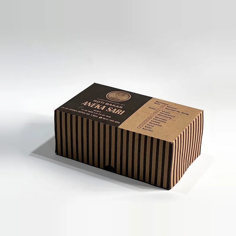 Dus roti kraft bergaris